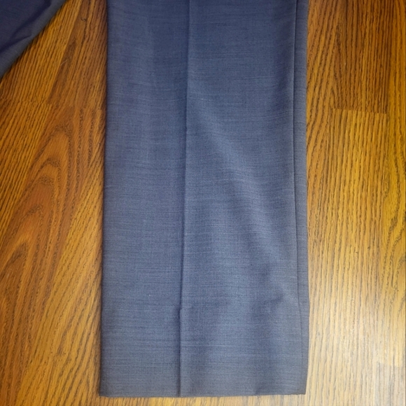 Gala G Men’s Dress Pants 50% Wool Blend charcoal grey–Size 34 Made In Canada A89 - Picture 8 of 9